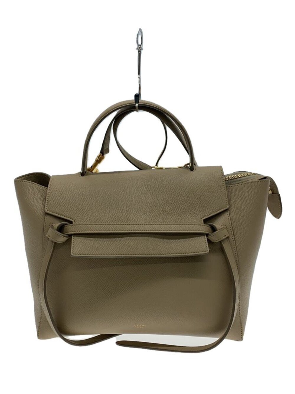 Celine BELT BAG Leather Beige
